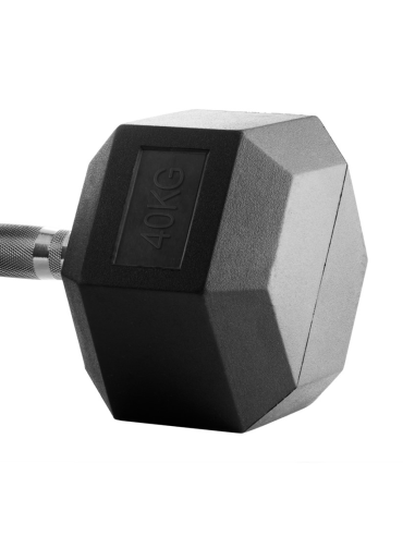 Sechseckige Gummistöcke 40 kg - Bodytone