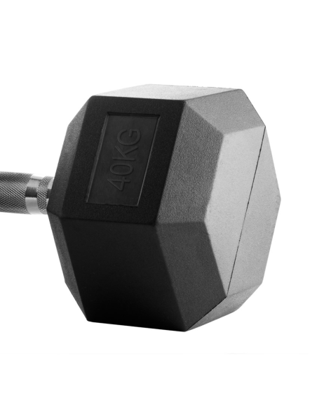 Sechseckige Gummistöcke 40 kg - Bodytone