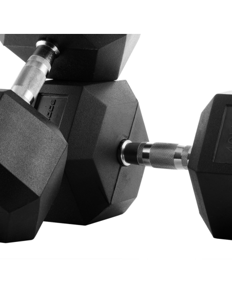 Sechseckige Gummistöcke 45 kg - Bodytone