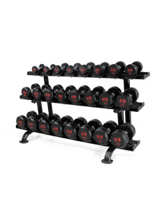Rack haltères 3 rayons 12 paires 
