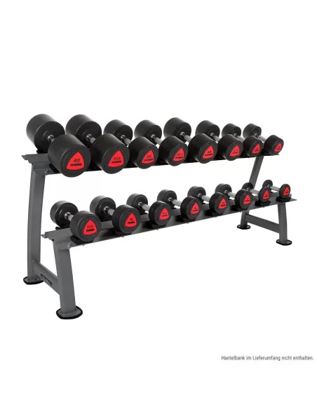 Set haltères HAMMER (PU) 2,5 kg - 40 kg 