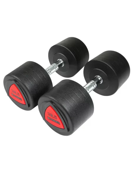 Set haltères HAMMER (PU) 2,5 kg - 40 kg 