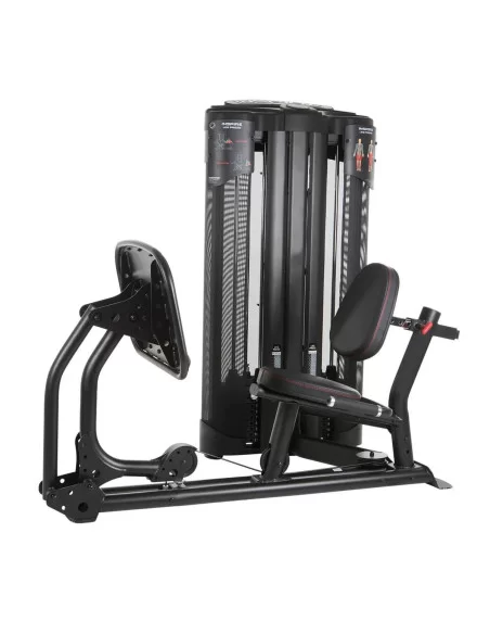 Mini presse a cuisse horizontale Double station legpress/mollet-Home-musculation-Pas cher