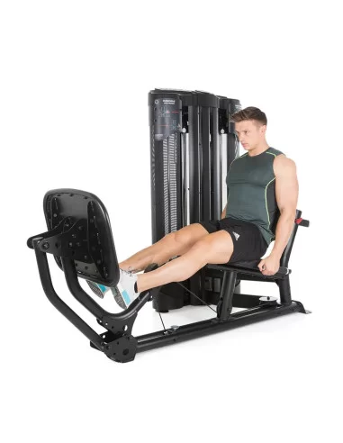 Mini presse a cuisse horizontale Double station legpress/mollet-Home-musculation-Pas cher