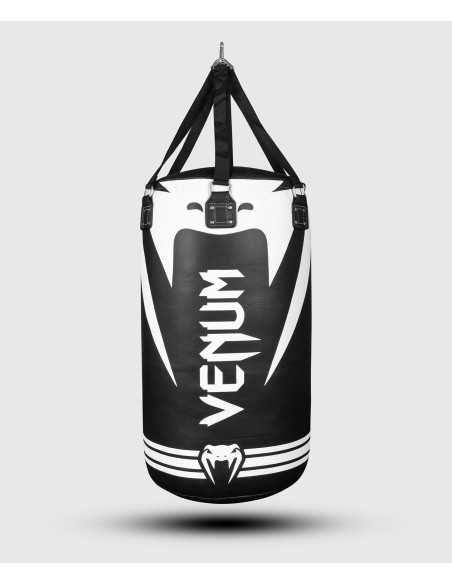 Sac de frappe lourd Venum Hurricane - Noir/Blanc-Home-musculation-Pas cher
