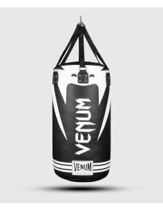 Sac de frappe lourd Venum Hurricane - Noir/Blanc  2
