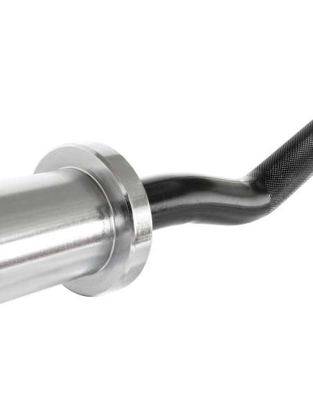 EZ Curl Bar, 12kg - Black-Home-musculation-Pas cher