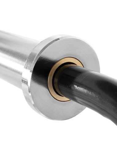 EZ Curl Bar, 12kg - Black-Home-musculation-Pas cher