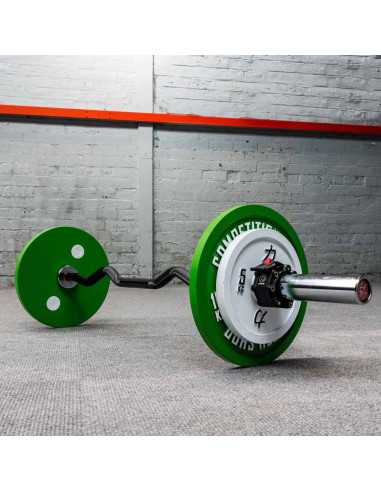 EZ Curl Bar, 12kg - Black-Home-musculation-Pas cher