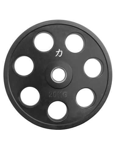 140KG Set - Rubber Coated Easy Grip Plates 