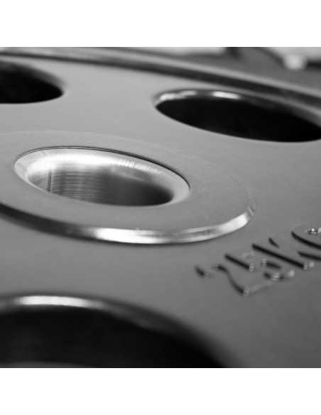 140KG Set - Rubber Coated Easy Grip Plates 