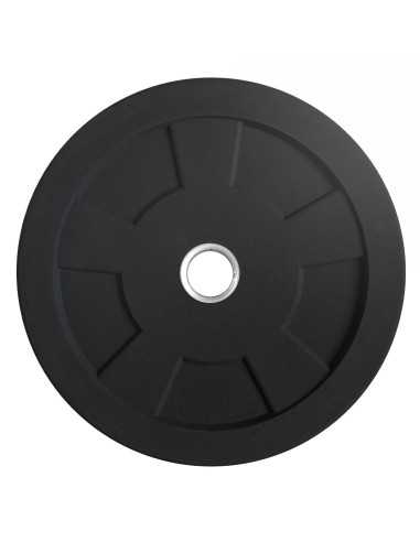 150KG Set - Bumper Plates, Black-Home-musculation-Pas cher