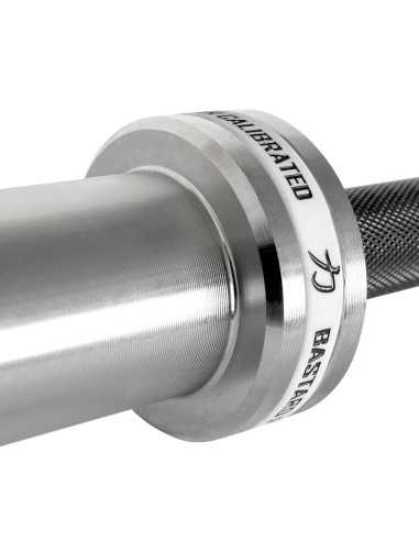 Barre de puissance calibrée 20kg Bastard - tige noire, approuvée IPF