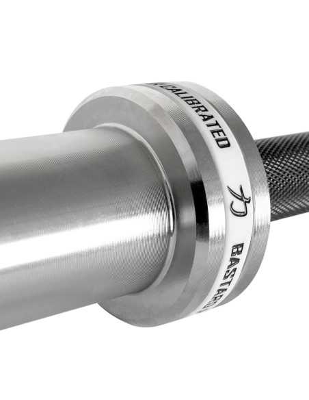 Calibrated 20kg Bastard Power Bar - Black Shaft, IPF Approved 