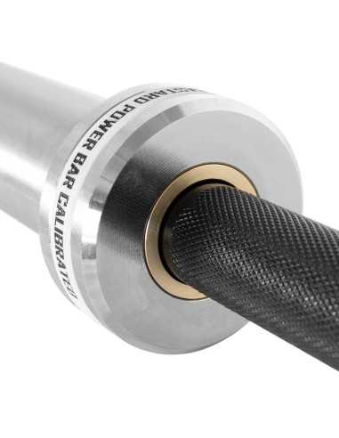 Calibrated 20kg Bastard Power Bar - Black Shaft, IPF Approved 