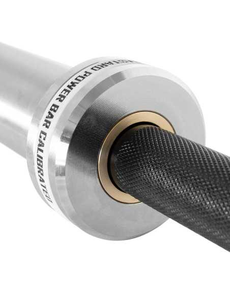 Calibrated 20kg Bastard Power Bar - Black Shaft, IPF Approved 