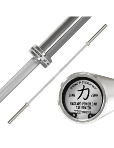 Calibrated Bastard Power Bar - Acier inoxydable, IPF Approved