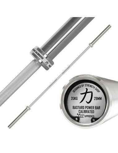 Calibrated Bastard Power Bar - Acier inoxydable, IPF Approved