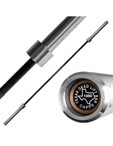 Original Texas Deadlift Bar - Chrome Sleeves-Home-musculation-Pas cher