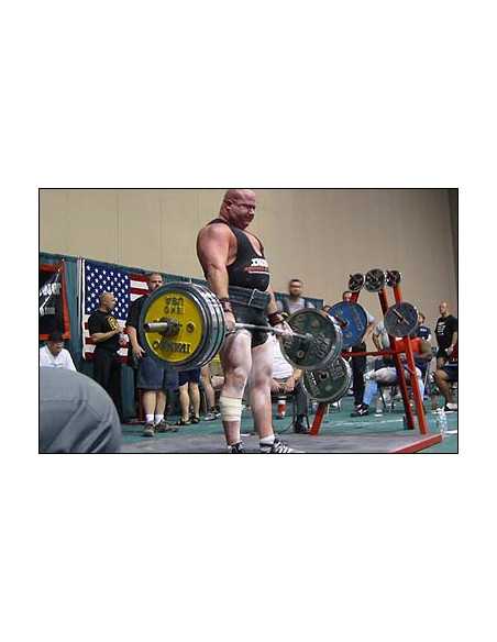 Barra de Deadlift Original Texas - Mangas cromadas