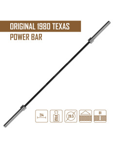 Original Texas Power Bar - Manchons chromés-Home-musculation-Pas cher 2