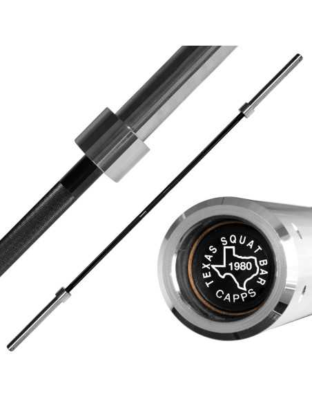 Original Texas Squat Bar - Chrome Sleeves