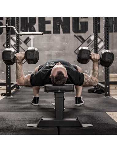 Riot Competition Heavy Duty Flat Bench - 3MM Steel