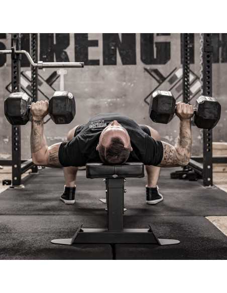 Riot Competition Heavy Duty Flat Bench - 3MM Steel  Riot Competition Heavy Duty Flat Bench - 3MM Steel