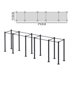 Riot FS-12 Triple Cube Rig - 2Metros