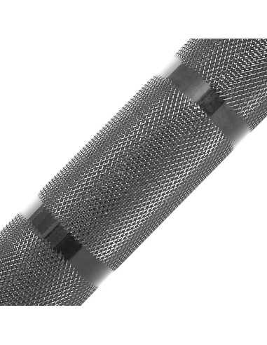 Barre d'haltérophilie Riot - Double marquage sans moletage central