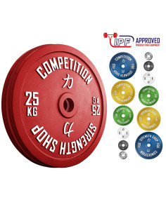 Strength  Sets de  Plaques Calibré 157.5kg - IPF-Home-musculation-Pas cher
