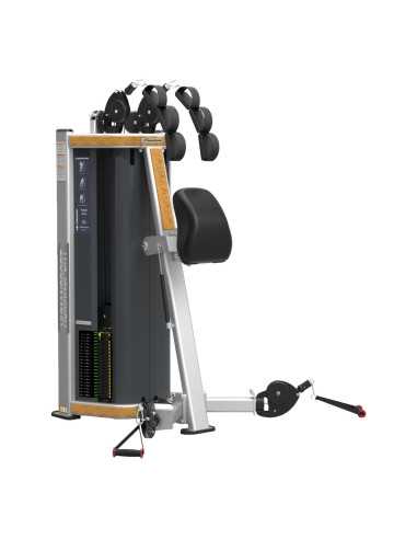 Nautilus Pro Human Sport Arm Crunch (Silver W/ Wood Trim)  