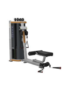 Nautilus Pro Human Sport Total Delts (Silver W/ Wood Trim)