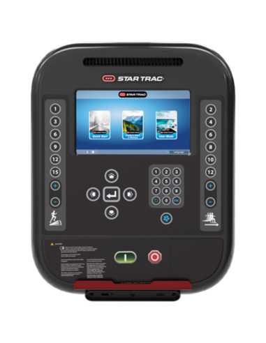 Star trac 4 Series Recumbent Bike w/10 Touch Screen  