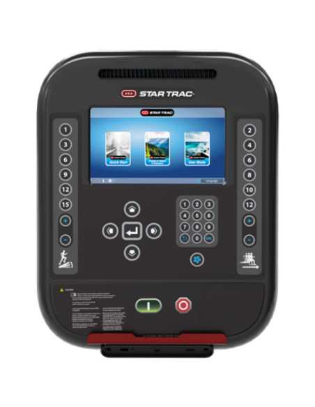 Star trac 4 Series Recumbent Bike w/10 Touch Screen  