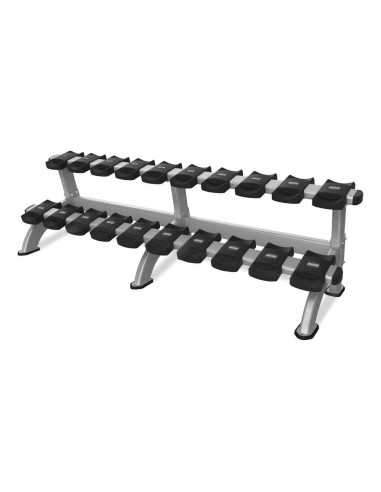 Nautilus Pro 2 Tier Dumbbell Rack 10 Pair  