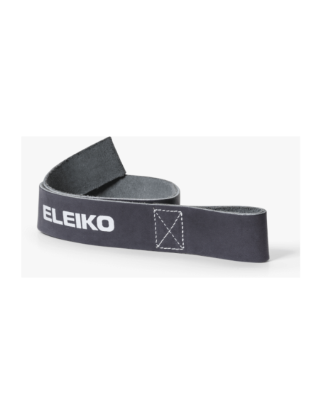 Eleiko Pulling Straps - Leather - Strong Grey  