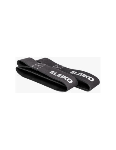 Eleiko Pulling Straps - Leather - Strong Grey  