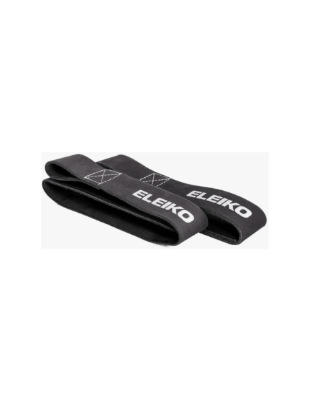 Eleiko Pulling Straps - Leather - Strong Grey  