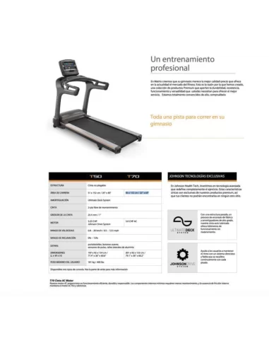 Tapis de course Matrix T70 + Console XUR 22&quot; 