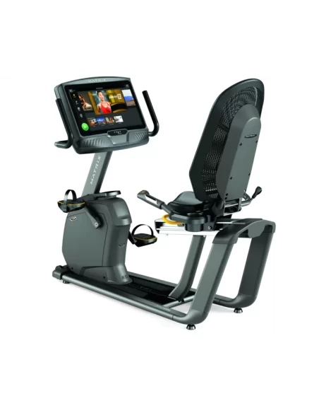 Vélo couché Matrix Fitness R50 + Console XUR 22&quot; 