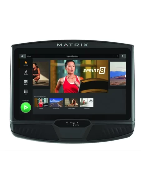 Vélo couché Matrix Fitness R50 + Console XUR 22&quot; 