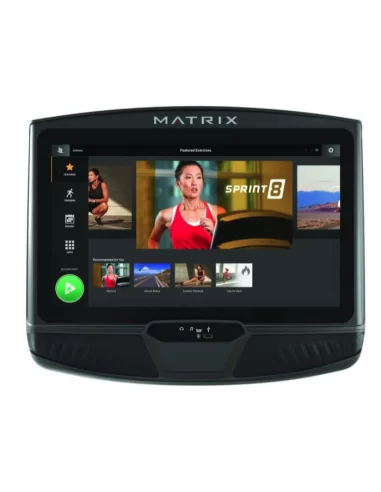 Vélo Elliptique Matrix Fitness E50 + Console XUR 22&quot; 