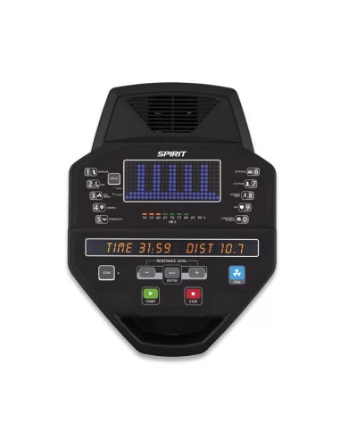 Spirit Fitness CE800 Vélo Elliptique Noir - Nouveau Modèle 