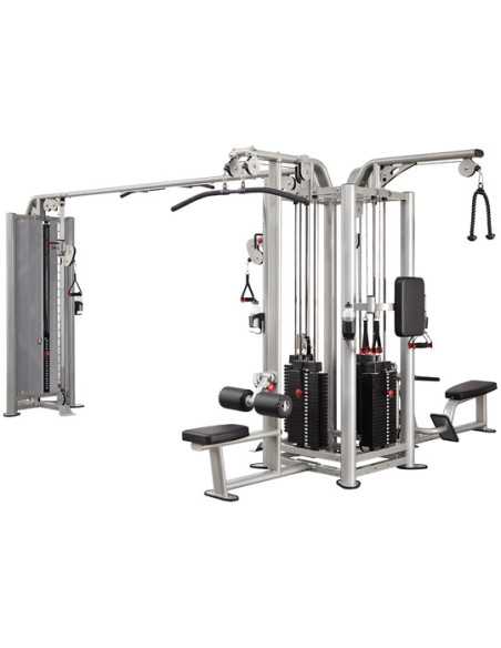 Système de gymnastique de jungle à cinq étages Steelflex JG5000S