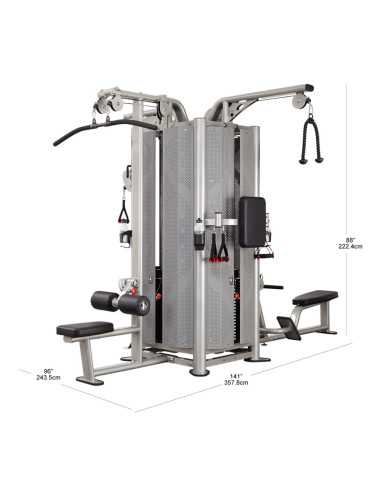 Four-Stack Jungle Gym System Steelflex JG4000S