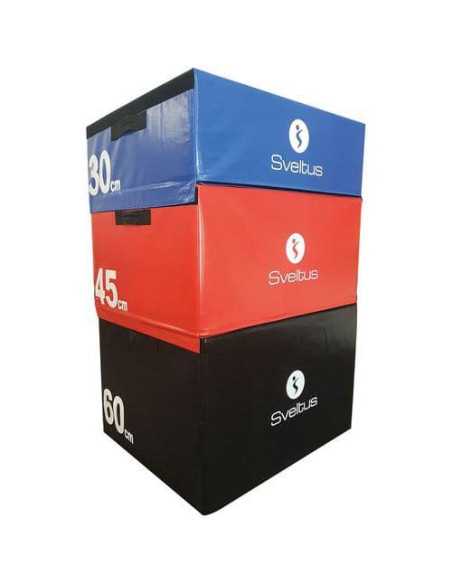 Set de 3 plyobox mousse 30/45/60 cm SVELTUS