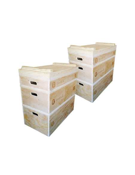 Set de jerk blocs en bois SVELTUS
