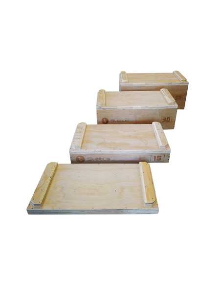 Set de jerk blocs en bois SVELTUS