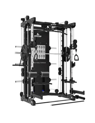 Binom Steel Force B12 Multigym, Power Rack, Smith Machine et accessoires  